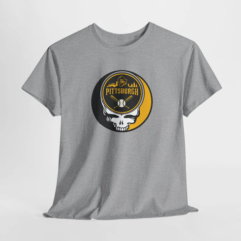 Grateful Dead - The Ballpark Collection: Pittsburgh Edition Grateful Dead Steal Your Face T-Shirt - MLB - StealieShop